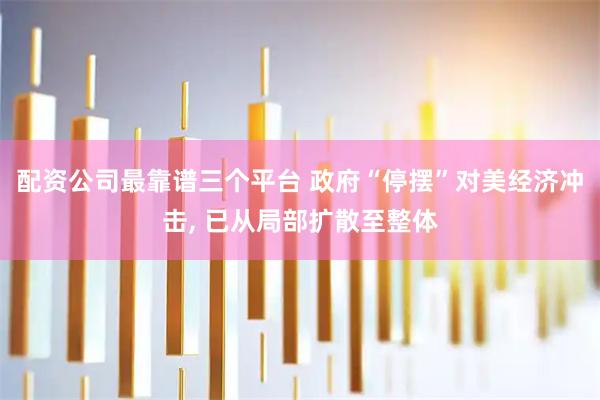 配资公司最靠谱三个平台 政府“停摆”对美经济冲击, 已从局部扩散至整体